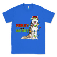 True Royal Merry And Bright Husky Classic Tee - RanaPortraitStore