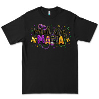 Black mardi gras mama Premium Tee - texasbilliewilder
