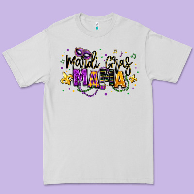 Mardi Gras Mama Premium Tee Designed By Texasbilliewilder