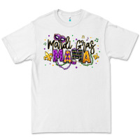 White mardi gras mama Premium Tee - texasbilliewilder