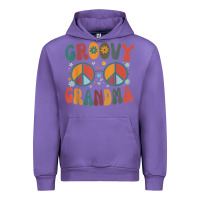 Tulip groovy grandma retro 70s peace sign design grandmother Urban Hoodie - longCreatives