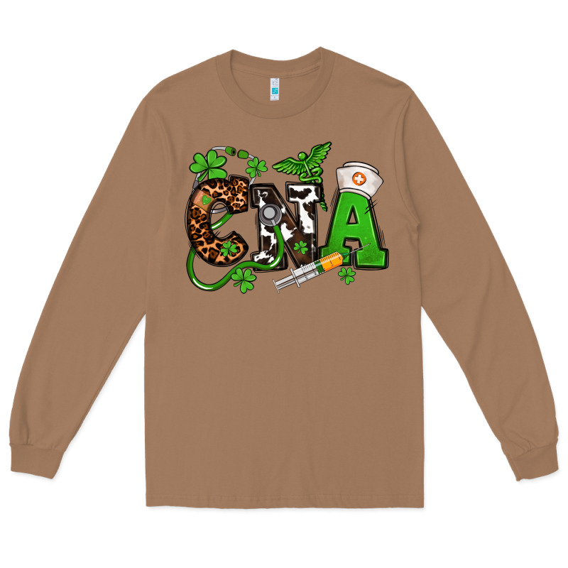 St. Patrick's Day Cna Long Sleeve Tee by OliviaCreatesArt | Teevron