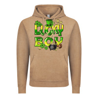 Vintage Coffee Lucky Boy St. Patrick's Day Vintage Hoodie - HowdyJamesFarm