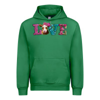 Emerald love with guernsey cow Urban Hoodie - AdoDesignShop
