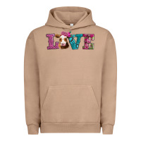 Pigment Burro love with guernsey cow Urban Hoodie - AdoDesignShop