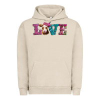Pigment French Oak love with guernsey cow Urban Hoodie - AdoDesignShop
