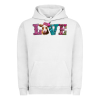 Pigment Lunar Rock love with guernsey cow Urban Hoodie - AdoDesignShop