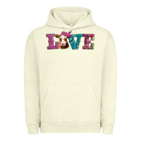 Pigment Pistachio love with guernsey cow Urban Hoodie - AdoDesignShop