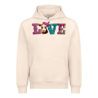 Sandshell love with guernsey cow Urban Hoodie - AdoDesignShop