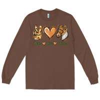 Chestnut Peace Love Horses Long Sleeve Tee - Jasminsmagicworld