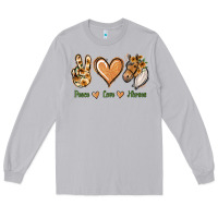 Moon Dust Peace Love Horses Long Sleeve Tee - Jasminsmagicworld