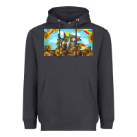 Smoke 2 donkeys sunflower Heavyweight Hoodie - BarkalooDesign