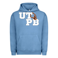 Pigment Pebble Blue UTPB Permian Basin Student Urban Hoodie - longCreatives