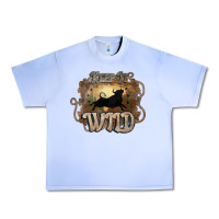 Grape Ice Keep it wild western bull Urban Heavy Tee - HowdyJamesFarm
