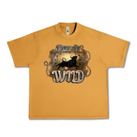Peanut Butter Keep it wild western bull Urban Heavy Tee - HowdyJamesFarm