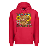 Cardinal just a little dramatic Premium Hoodie - CowhideDigitalArt