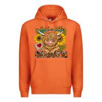 Carrot just a little dramatic Premium Hoodie - CowhideDigitalArt