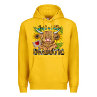 Lemon just a little dramatic Premium Hoodie - CowhideDigitalArt