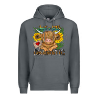Rock just a little dramatic Premium Hoodie - CowhideDigitalArt