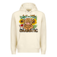 Sandshell just a little dramatic Premium Hoodie - CowhideDigitalArt
