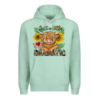 Seafoam just a little dramatic Premium Hoodie - CowhideDigitalArt