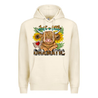 Tofu just a little dramatic Premium Hoodie - CowhideDigitalArt