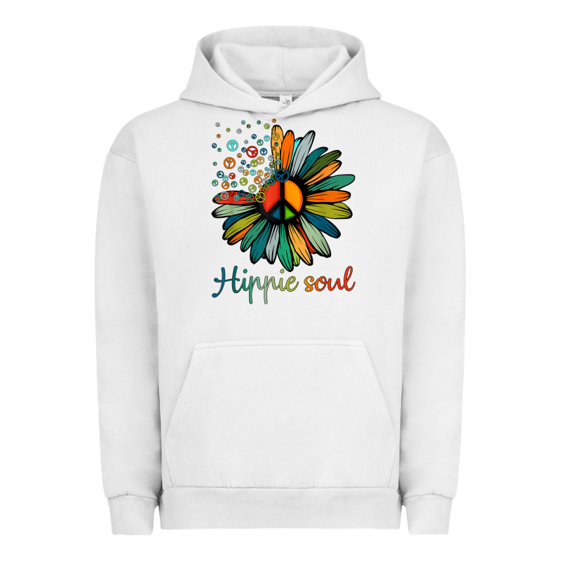 Daisy Peace Sign Hippie Soul Tshirt Flower Lovers Gifts Urban Hoodie by longCreatives | Teevron