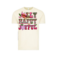 Vintage Arctic jolly happy joyful pink christmas Vintage Tee - CowGirlArtShop