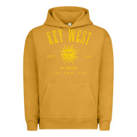 Pigment Peanut Butter key west florida vintage distressed style design souvenir Urban Hoodie - longCreatives