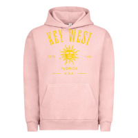 Pigment Salmon key west florida vintage distressed style design souvenir Urban Hoodie - longCreatives