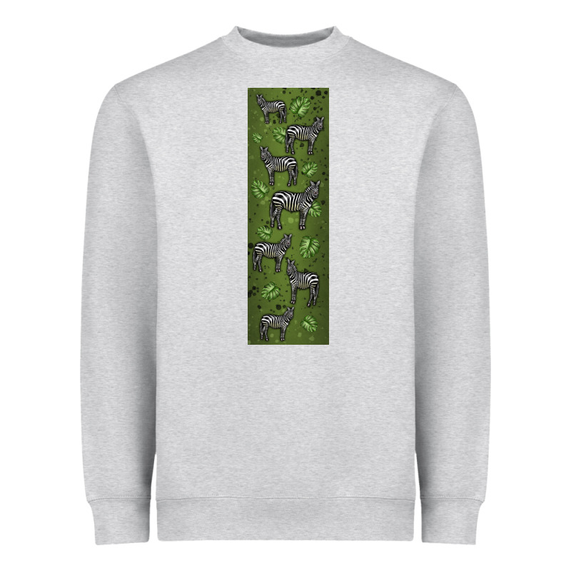 Zebra Heavyweight Sweatshirt by LillyAllenDesigns | Teevron