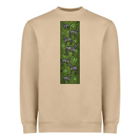 Mushroom zebra Heavyweight Sweatshirt - LillyAllenDesigns