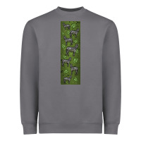 Storm zebra Heavyweight Sweatshirt - LillyAllenDesigns