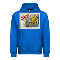 Cobalt The Time Machine, Time Travel, Retro Movie Poster, Cult Classic, Futur Urban Hoodie - longCreatives