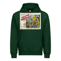 Forest Green The Time Machine, Time Travel, Retro Movie Poster, Cult Classic, Futur Urban Hoodie - longCreatives