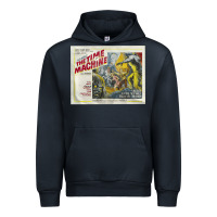 Navy The Time Machine, Time Travel, Retro Movie Poster, Cult Classic, Futur Urban Hoodie - longCreatives