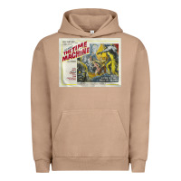 Pigment Burro The Time Machine, Time Travel, Retro Movie Poster, Cult Classic, Futur Urban Hoodie - longCreatives