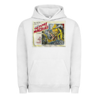 Pigment Lunar Rock The Time Machine, Time Travel, Retro Movie Poster, Cult Classic, Futur Urban Hoodie - longCreatives