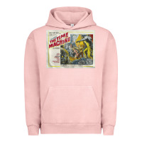 Pigment Salmon The Time Machine, Time Travel, Retro Movie Poster, Cult Classic, Futur Urban Hoodie - longCreatives