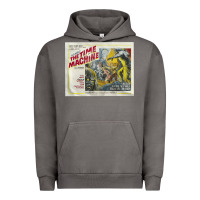 Pigment Tornado The Time Machine, Time Travel, Retro Movie Poster, Cult Classic, Futur Urban Hoodie - longCreatives