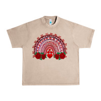 French Oak valentines day rainbow with roses Urban Heavy Tee - RanaPortraitStore