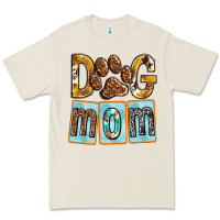 Bone Dog Mom with Paw Premium Tee - texasbilliewilder