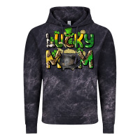Cloud Black lucky mom St. Patrick's Vintage Hoodie - HowdyJamesFarm