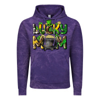 Cloud Purple lucky mom St. Patrick's Vintage Hoodie - HowdyJamesFarm