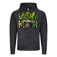 Vintage Black lucky mom St. Patrick's Vintage Hoodie - HowdyJamesFarm