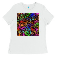 Pride Leopard Seamless Pattern Ladies Tee | Teevron