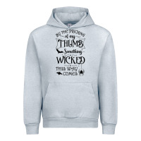 Heather Grey something wicked this way comes witchcraft halloween 2021 t shirt Urban Hoodie - longCreatives