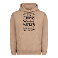 Pigment Burro something wicked this way comes witchcraft halloween 2021 t shirt Urban Hoodie - longCreatives