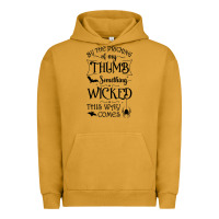 Pigment Peanut Butter something wicked this way comes witchcraft halloween 2021 t shirt Urban Hoodie - longCreatives