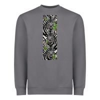 Storm zebra Heavyweight Sweatshirt - LillyAllenDesigns